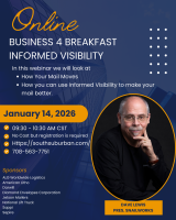 Business 4 Breakfast: Informed Visibility - How Your Mail Moves, with Dave Lewis
